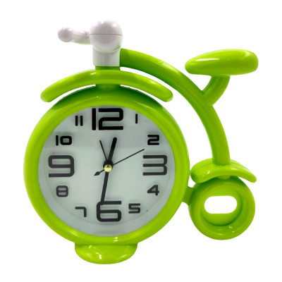 Reloj Despertador Bicicleta Verde