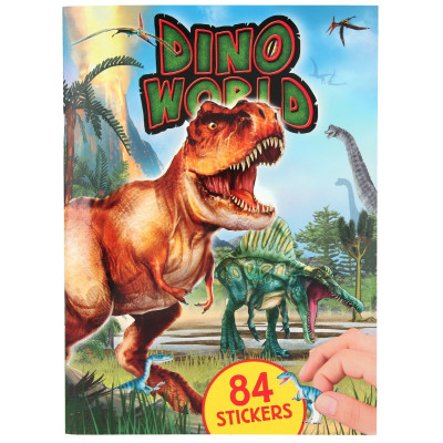 Dino World Stickers Relieve