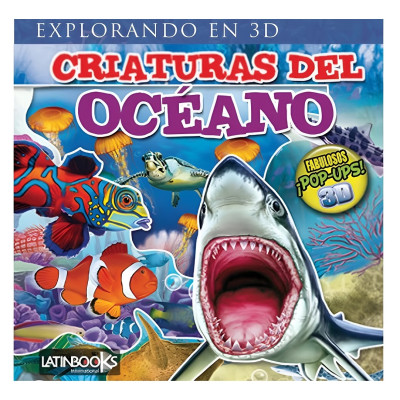 Libro 3D Criaturas del Océano