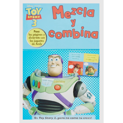Libro Mezcla y Combina Toy Story 3