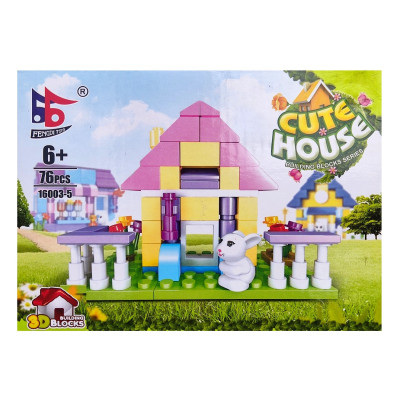 Bloques Serie Cute House D